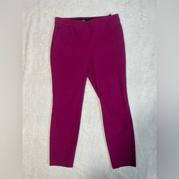 Theory Bimsa Approach Stretch Cropped Pants Size 4 - Picture 2 of 10